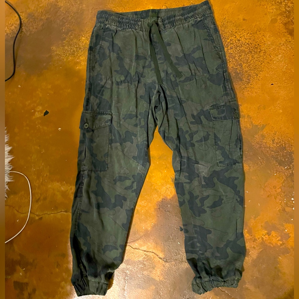 Camo cargo pants